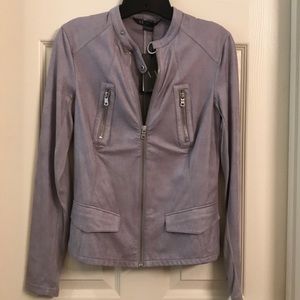 AX grey moto light weight jacket